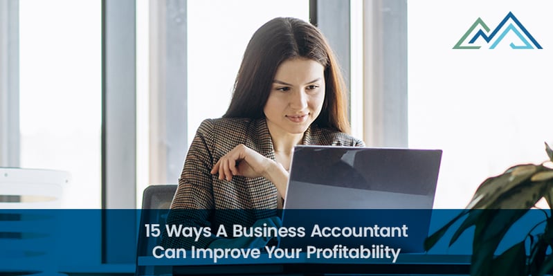 15 Ways A Business Accountant Can Improve Your Profitability