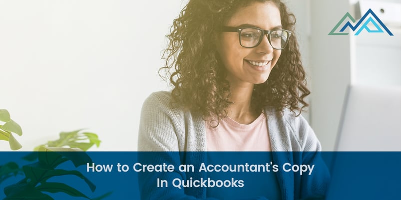 How to Create an Accountants Copy In Quickbooks - 1