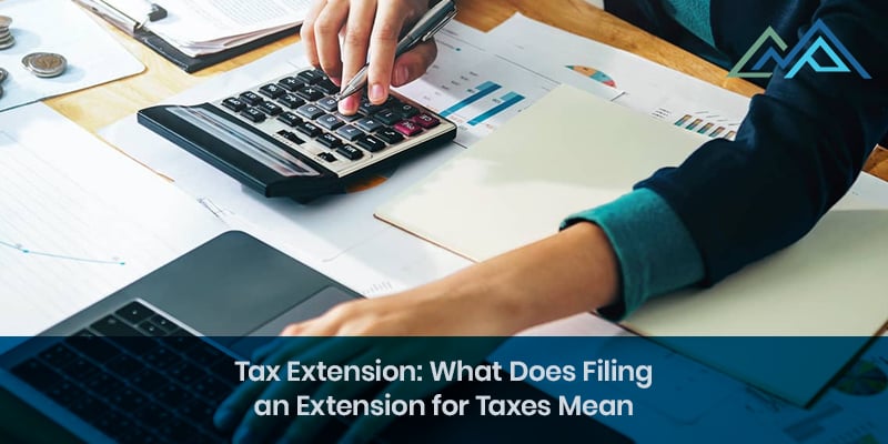 Tax Extension What Does Filing an Extension for Taxes Mean