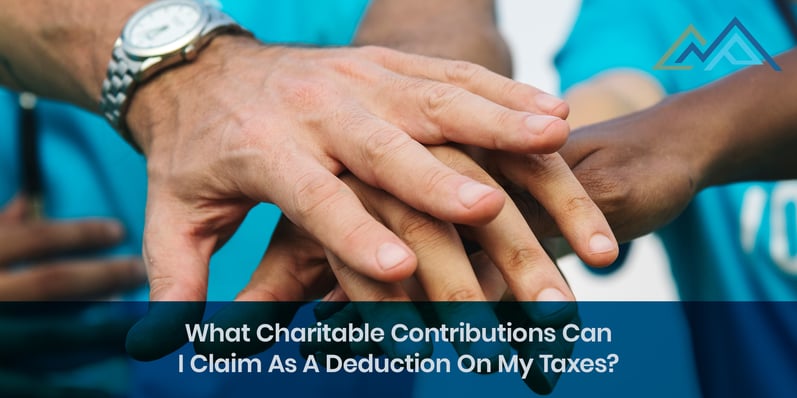 What Charitable Contributions Can I Claim As A Deduction On My Taxes - 1