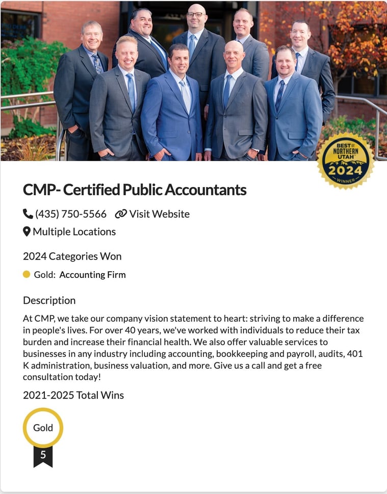 best of northern utah accounting firms
