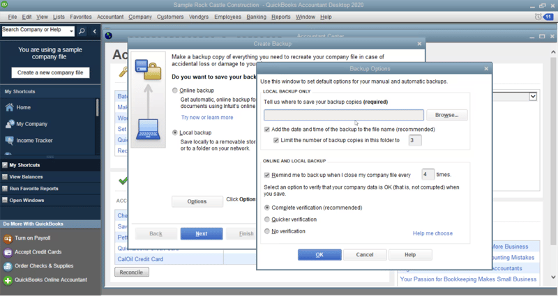 Converting from QuickBooks Desktop to QuickBooks Online
